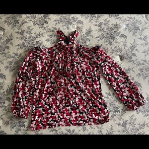 Michael Kors cold shoulder top